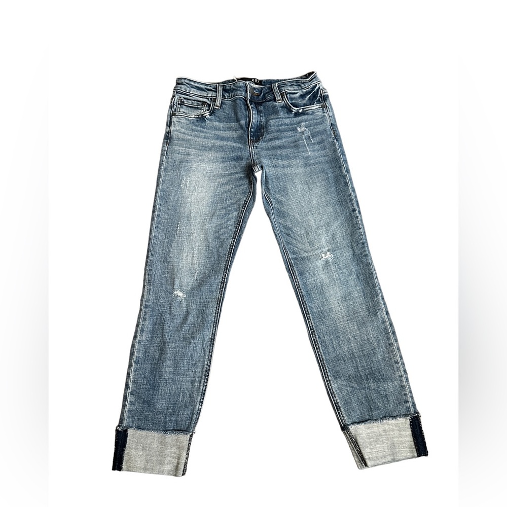 Kut from the Kloth Blue Boyfriend Jeans